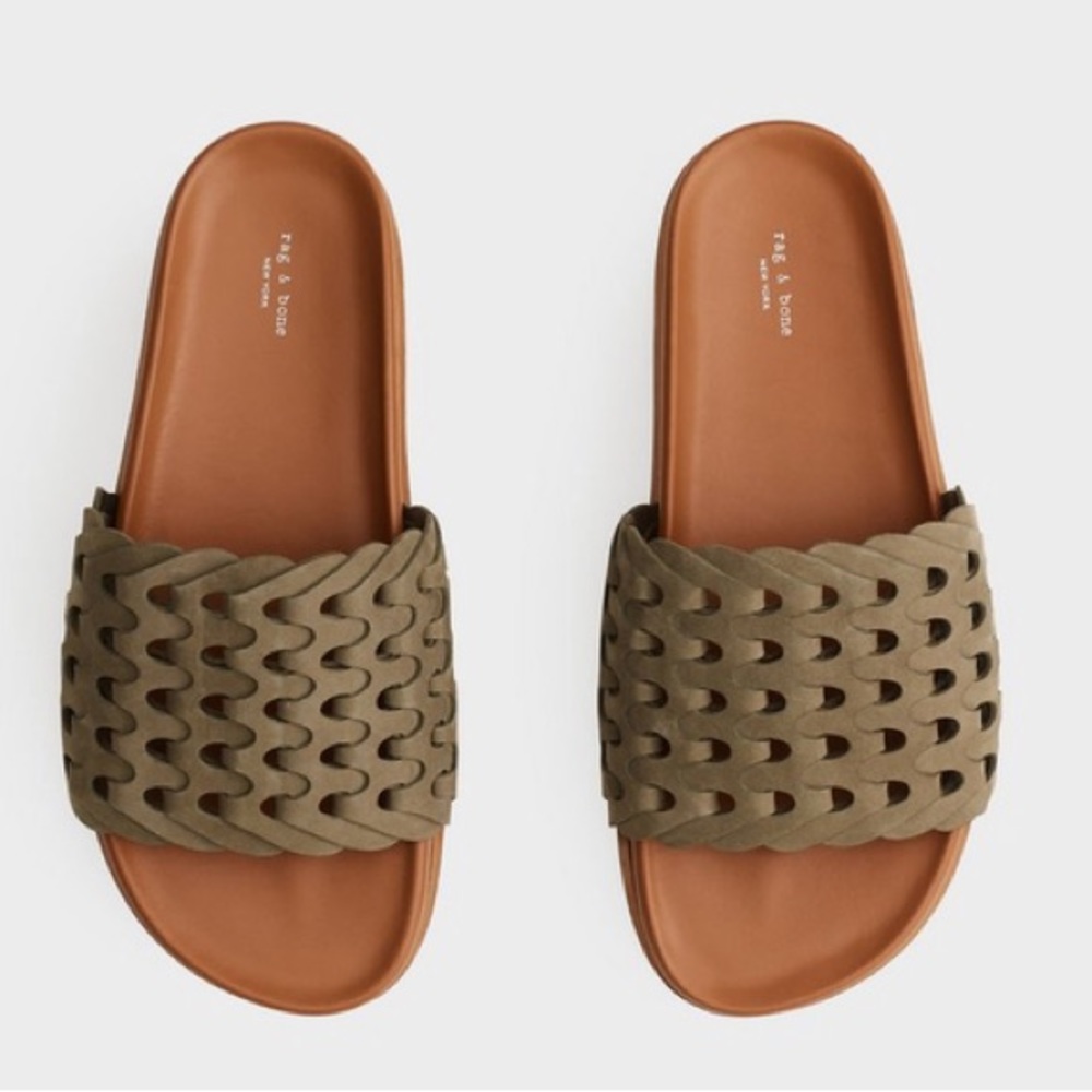 rag & bone Sandals - Bailey Slide Leather